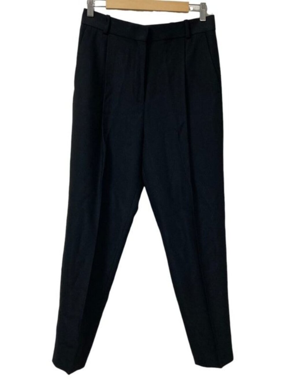 Celine Wool Rayon Slack Pants Size 38 Black